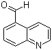 喹啉-5-甲醛分子结构 (CAS 22934-41-4)