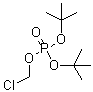 磷酸二叔丁酯氯甲基酯分子结构 (CAS 229625-50-7)