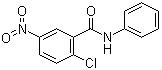 structure of CAS# 22978-25-2, 2-Chloro-5-nitrobenzanilide;GW 9662