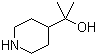 structure of CAS# 22990-34-7, 2-(4-Piperidyl)-2-propanol;2-(Piperidin-4-yl)propan-2-ol