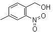 4-甲基-2-硝基苯甲醇分子结构 (CAS 22996-24-3)
