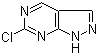 6-氯-1H-吡唑并[3,4-d]嘧啶分子结构 (CAS 23002-51-9)