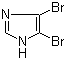 structure of CAS# 2302-30-9, 4,5-Dibromo-1H-imidazole