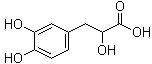 alpha,3,4-Trihydroxy-benzenepropanoic acid molecular structure (CAS 23028-17-3)
