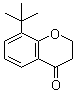 结构式 CAS# 23067-79-0, 8-叔丁基苯并二氢吡喃-4-酮