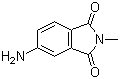 structure of CAS# 2307-00-8, 4-Amino-N-methylphthalimide;5-Amino-2-methylisoindole-1,3-dione