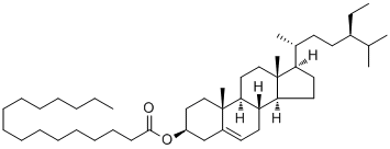 软脂酸谷甾醇酯分子结构 (CAS 2308-85-2)