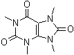1,3,7,9-四甲基尿酸分子结构 (CAS 2309-49-1)