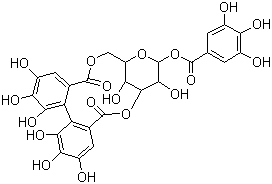 结构式 CAS# 23094-69-1, 柯里拉京