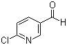 6-氯烟醛分子结构 (CAS 23100-12-1)