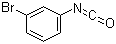 3-溴苯基异氰酸酯分子结构 (CAS 23138-55-8)