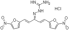 硝呋烯腙盐酸盐分子结构 (CAS 2315-20-0)