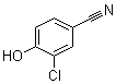 2-氯-4-氰基苯酚分子结构 (CAS 2315-81-3)