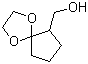 structure of CAS# 23153-74-4, 1,4-Dioxaspiro[4.4]nonane-6-methanol;(1,4-Dioxaspiro[4.4]non-6-yl)methanol