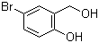 5-溴-2-羟基苯甲醇分子结构 (CAS 2316-64-5)