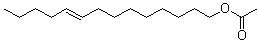 (E)-9-Tetradecen-1-ol acetate molecular structure (CAS 23192-82-7)