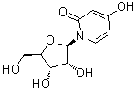 结构式 CAS# 23205-42-7, 3-去氮尿苷