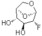 1,6-脱水-2-脱氧-2-氟-beta-D-吡喃葡萄糖分子结构 (CAS 23235-99-6)