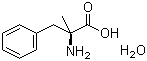 2-Methyl-L-phenylalanine monohydrate molecular structure (CAS 23239-35-2)