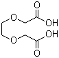 结构式 CAS# 23243-68-7, 1,2-双(羧基甲氧基)乙烷; 3,6-二氧杂辛二酸