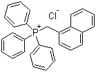 (1-萘甲基)三苯基氯化膦分子结构 (CAS 23277-00-1)