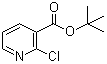2-氯-3-吡啶羧酸叔丁基酯分子结构 (CAS 232951-83-6)