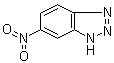 结构式 CAS# 2338-12-7, 6-硝基-1H-苯并三唑