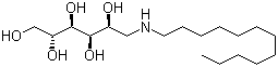 N-Dodecyl-D-glucamine molecular structure (CAS 23386-28-9)