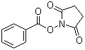 苯甲酸 N-羟基琥珀酰亚胺酯分子结构 (CAS 23405-15-4)
