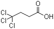 4,4,4-三氯丁酸分子结构 (CAS 2345-32-6)