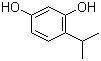 structure of CAS# 23504-03-2, 4-Isopropylresorcinol;4-Isopropylbenzene-1,3-diol
