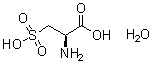 结构式 CAS# 23537-25-9, L-磺基丙氨酸一水合物