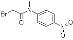 2-溴-N-甲基-4'-硝基乙酰苯胺分子结构 (CAS 23543-31-9)