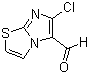 6-氯咪唑并[2,1-b][1,3]噻唑-5-甲醛分子结构 (CAS 23576-84-3)