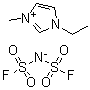 Methylethylimidazolium bis(fluorosulfonyl)imide molecular structure (CAS 235789-75-0)