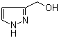 1H-吡唑-3-甲醇分子结构 (CAS 23585-49-1)