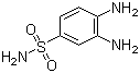 3,4-二氨基苯磺酰胺分子结构 (CAS 2360-20-5)