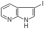 3-碘-7-氮杂吲哚分子结构 (CAS 23616-57-1)