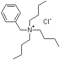 结构式 CAS# 23616-79-7, 苄基三丁基氯化铵