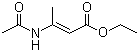 顺式-3-(乙酰氨基)-2-丁烯酸乙酯分子结构 (CAS 23652-56-4)