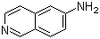 6-氨基异喹啉分子结构 (CAS 23687-26-5)