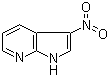 结构式 CAS# 23709-47-9, 3-硝基-7-氮杂吲哚