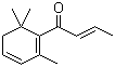 structure of CAS# 23726-93-4, beta-Damascenone;(E)-1-(2,6,6-Trimethyl-1,3-cyclohexadien-1-yl)-2-buten-1-one