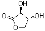 (3S,4R)-3,4-二羟基二氢呋喃-2(3H)-酮分子结构 (CAS 23732-41-4)