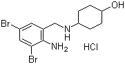 盐酸氨溴索分子结构 (CAS 23828-92-4)