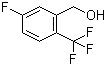 structure of CAS# 238742-82-0, 5-Fluoro-2-(trifluoromethyl)benzyl alcohol