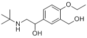结构式 CAS# 2387728-91-6, 1-[4-乙氧基-3-(羟基甲基)苯基]-2-[(2-甲基-2-丙基)氨基]乙醇