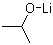 异丙醇锂分子结构 (CAS 2388-10-5)