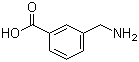 结构式 CAS# 2393-20-6, 3-(氨甲基)苯甲酸
