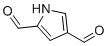 structure of CAS# 23999-91-9, 1H-Pyrrole-2,4-dicarbaldehyde